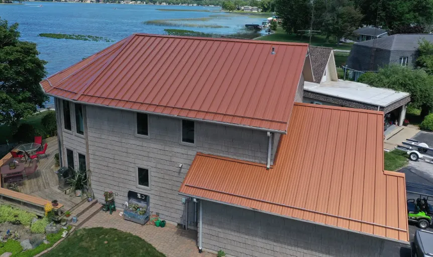Flashing and seam work in Crothersville