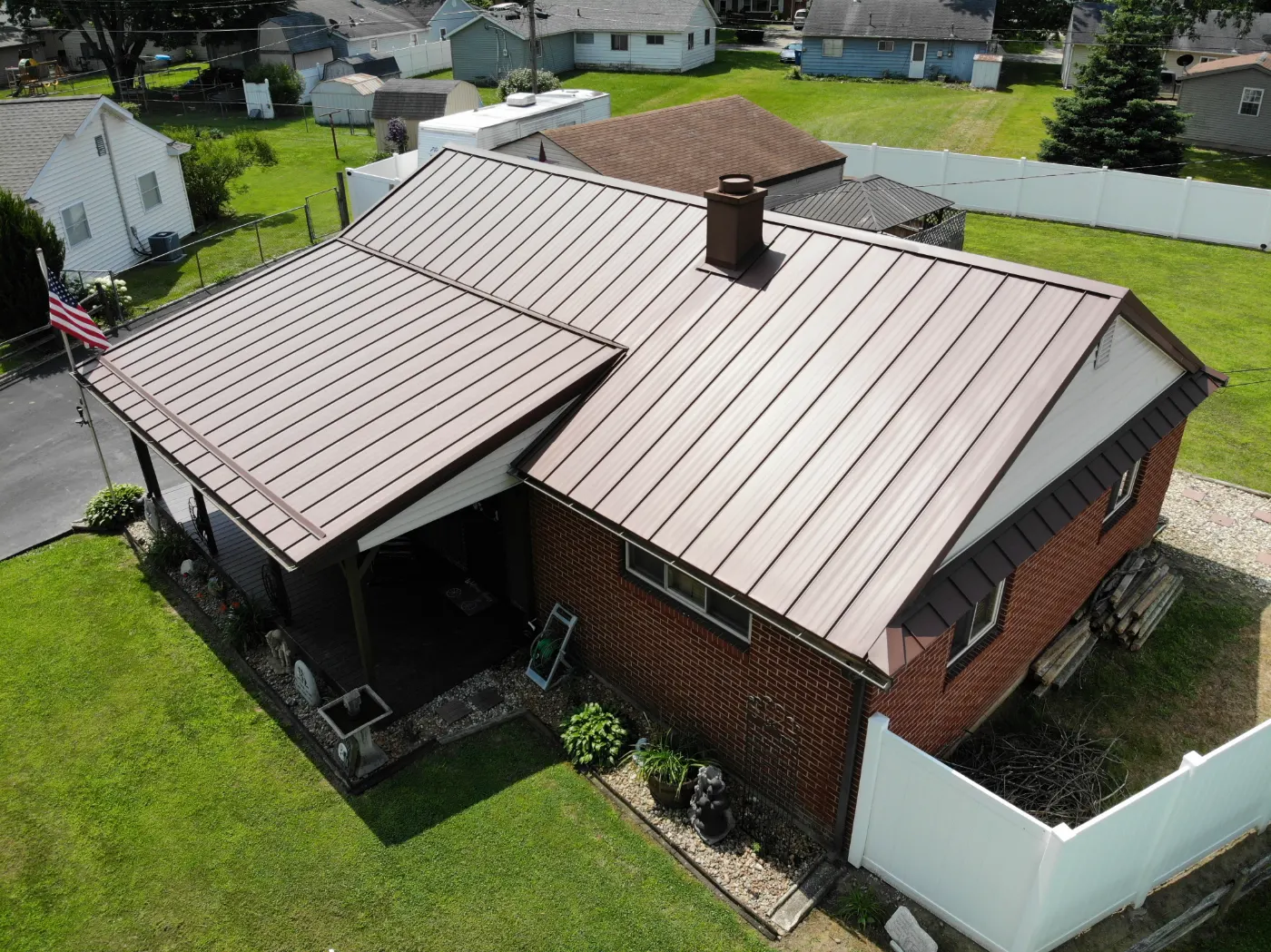 Manufacturer-certified roof installation in Crothersville